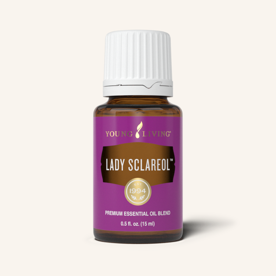 Lady Sclareol™ etherische olieblend van Young Living met een elegant, bloemig en kruidig aroma voor aromatherapie en dagelijks gebruik.