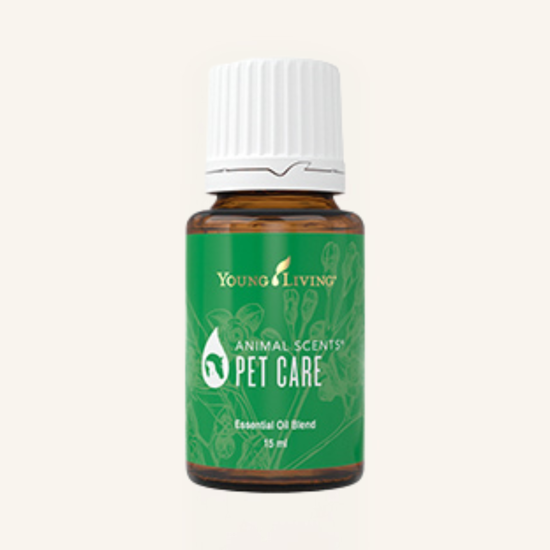 Young Living Animal Scents® Pet Care™ etherische olieblend voor de dagelijkse uitwendige verzorging van huisdieren.