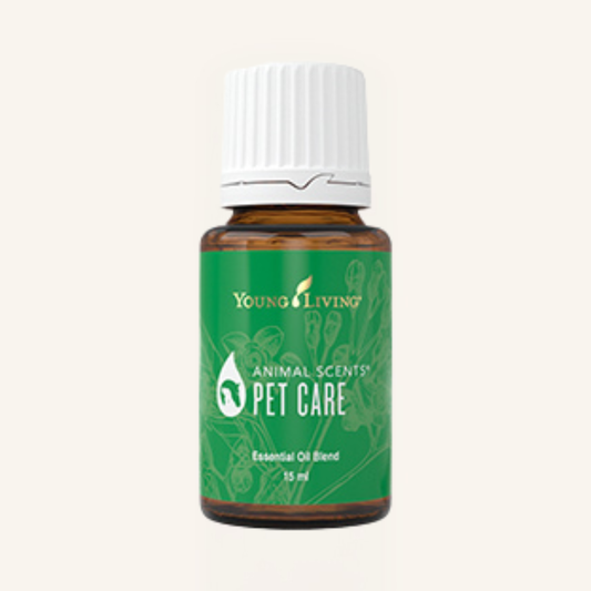 Young Living Animal Scents® Pet Care™ etherische olieblend voor de dagelijkse uitwendige verzorging van huisdieren.
