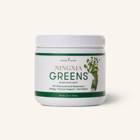 Young Living NingXia Greens® 120 gram, voedingssupplement in poedervorm met groenten, fruit, algen, grassen en NingXia Red®.