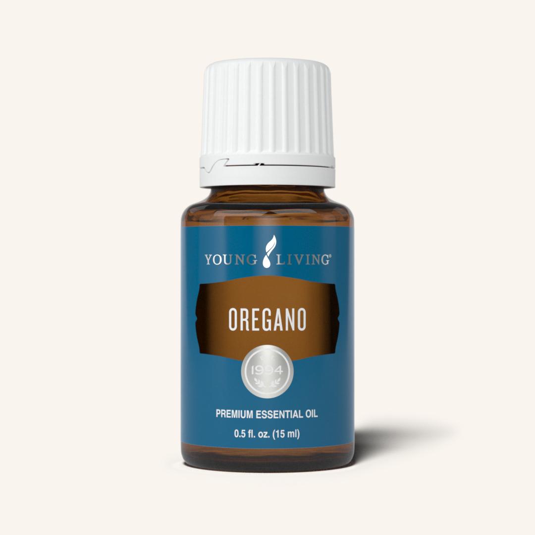 Young Living Oregano etherische olie van Origanum vulgare met een warm, kruidig en krachtig aroma voor aromatherapie.