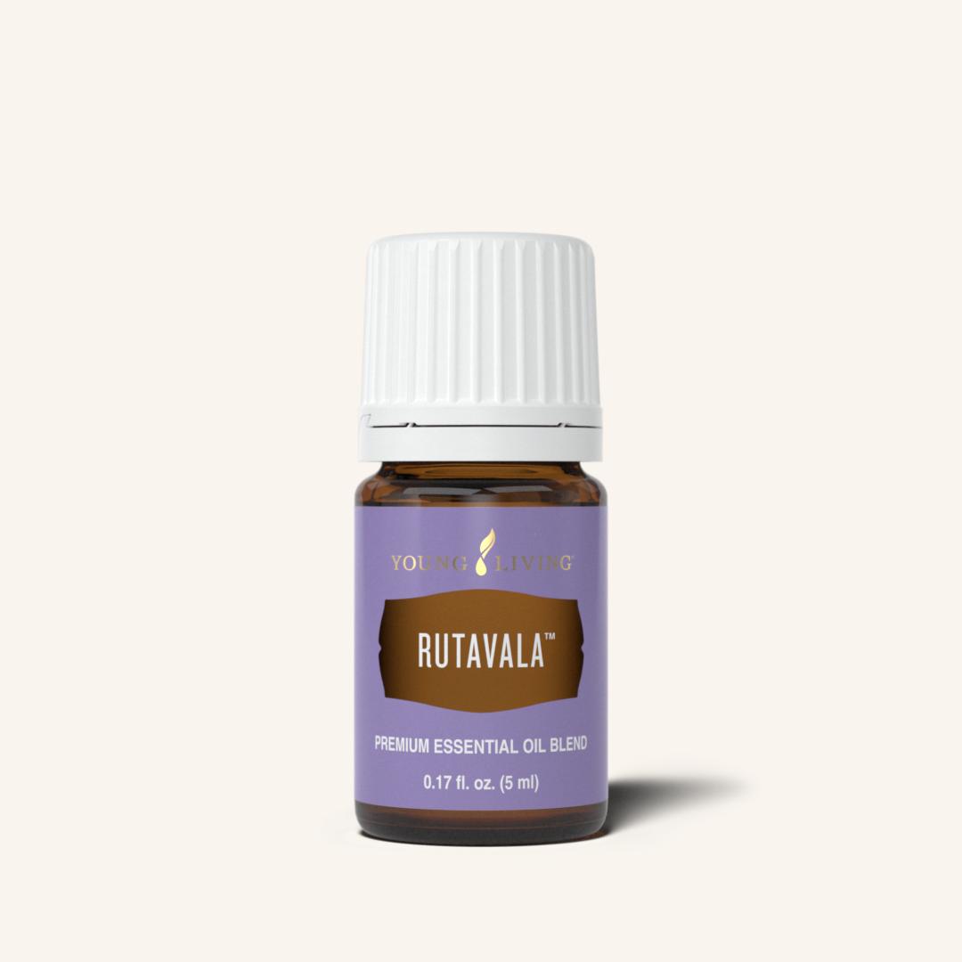 Young Living RutaVaLa™ etherische olieblend met Rue, Valerian en Lavendel voor aromatherapie en dagelijks gebruik.