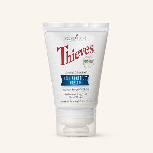Young Living Thieves® Vapour Rub 57 gram, aromatische balsem met de exclusieve Thieves®-blend en verzorgende plantaardige oliën.