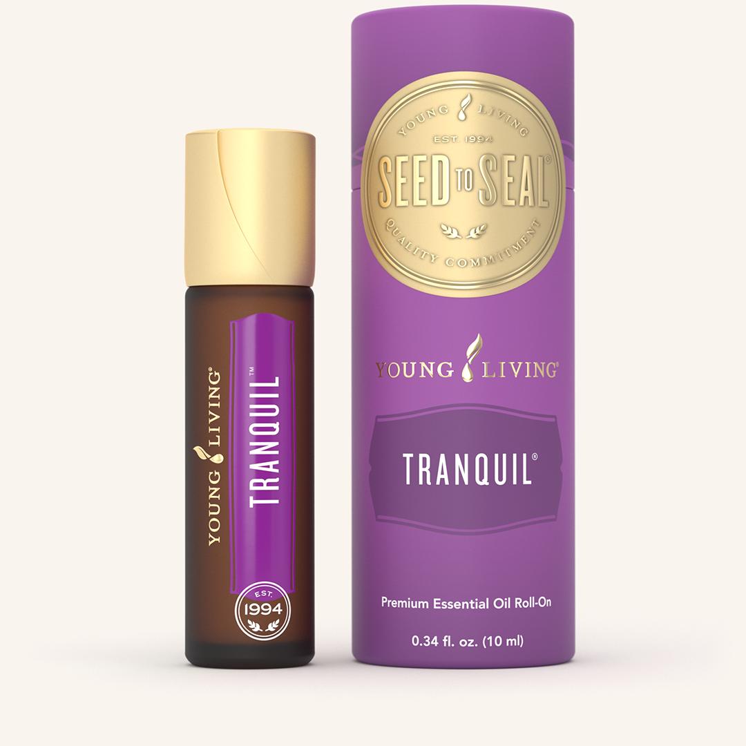 Tranquil Roll-On, Young Living Tranquil Roll-On, Tranquil roller, etherische olie roll-on, lavendel roll-on, Roomse kamille roll-on, ontspannende roll-on, aromatherapie roll-on, Young Living Nederland